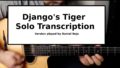 Django tiger transcription pdf
